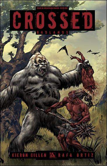 Crossed: Badlands issue 80-D Megafauna Mayhem Wraparound Cover
