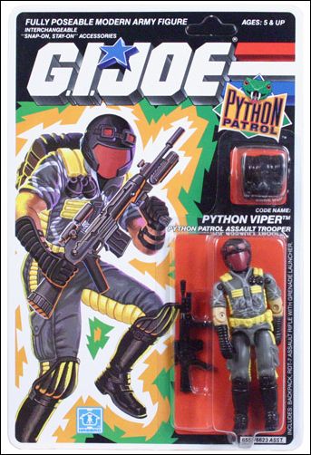 G.I. Joe: A Real American Hero (Python Patrol) figure 1 Python Viper