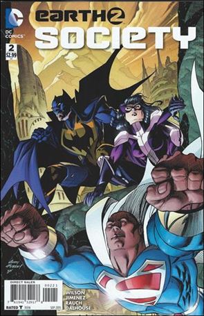 Earth 2: Society issue 2-B Andy Kubert 1:25 Cover