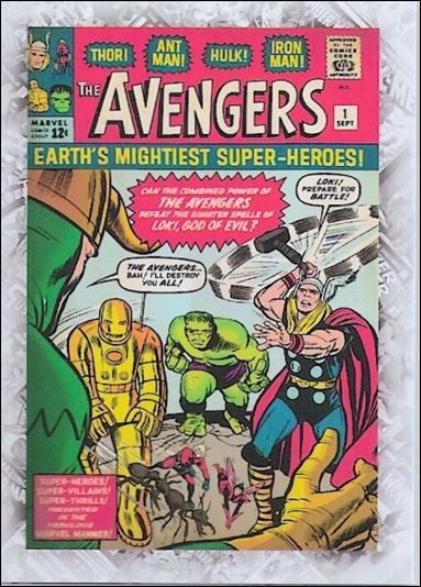 Marvel Beginnings: Series 2 (Breakthrough Issues Comic Cover Subset) card B-52 Avengers #1