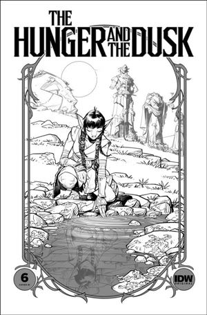 Hunger and the Dusk issue 6-E Christian Wildgoose 1:25 B&W Cover