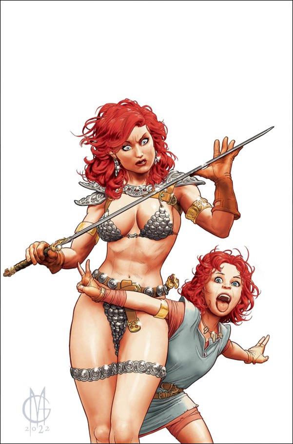 Unbreakable Red Sonja issue 3-J Giuseppe Matteoni 1:25 Virgin Cover