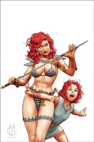Unbreakable Red Sonja issue 3-J Giuseppe Matteoni 1:25 Virgin Cover
