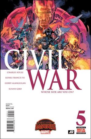 Civil War (2015) issue 5 Leinil Francis Yu Cover