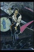 Star Wars Galaxy: Series 1 (Foil Subset) card 2 Han Solo - Etched Foil