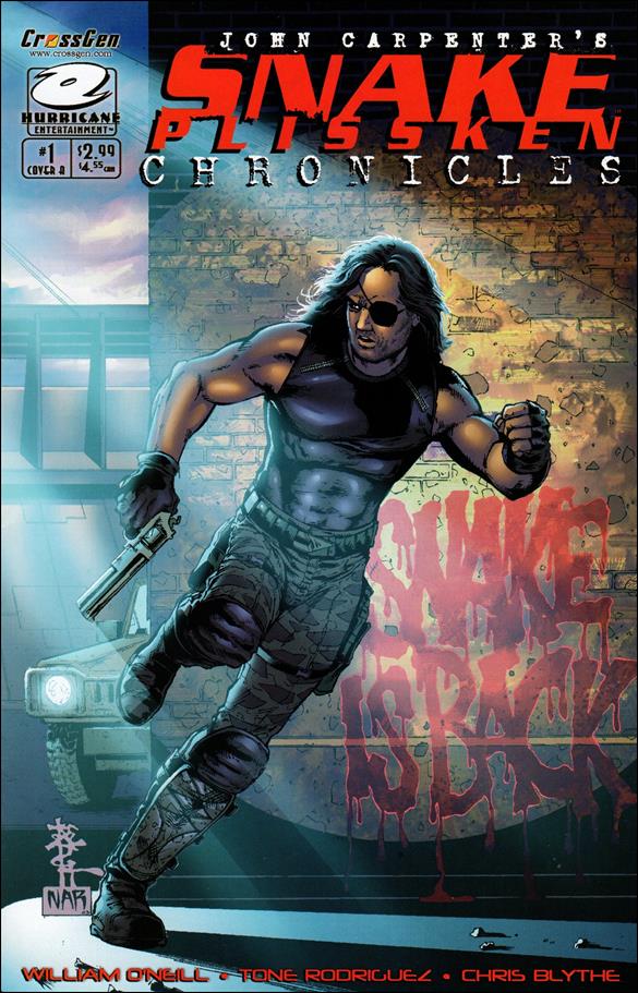 John Carpenter's Snake Plissken Chronicles issue 1 Tone Rodriguez Cover
