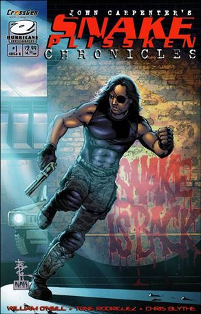 John Carpenter's Snake Plissken Chronicles issue 1 Tone Rodriguez Cover