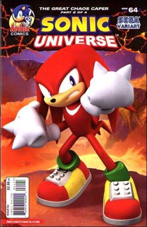 Sonic Universe issue 64-B SEGA Cover
