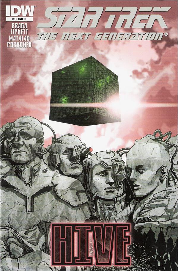 Star Trek: The Next Generation: Hive issue 3-C David Messina Cover