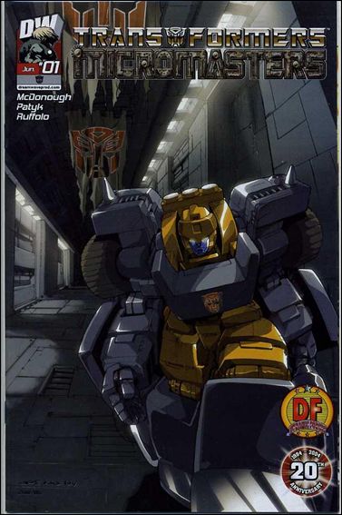Transformers: Micromasters issue 1-D Dynamic Forces Standard Cover