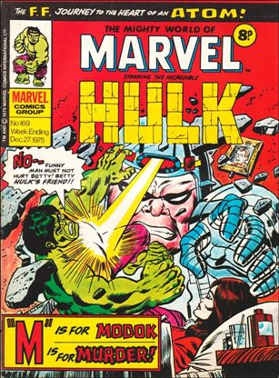 Mighty World of Marvel (UK) (1972) issue 169