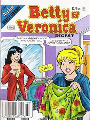 Betty and Veronica Digest Magazine issue 180