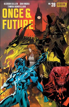 Once & Future issue 28 Dan Mora Cover