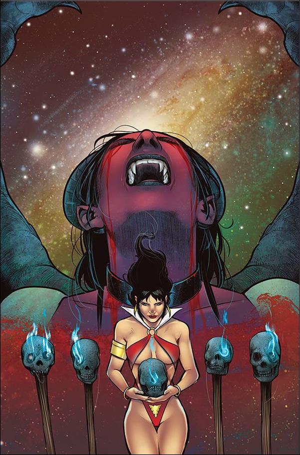 Vampirella vs Purgatori issue 4-H Alvaro Sarraseca Virgin Cover