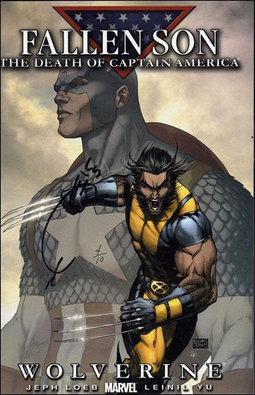 Fallen Son: The Death of Captain America issue 1-D DF Michael Turner Cvr (Signed by Joe Quesada) 1/10