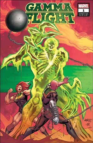 Gamma Flight issue 1-B Carlos Pacheco Connecting Cover