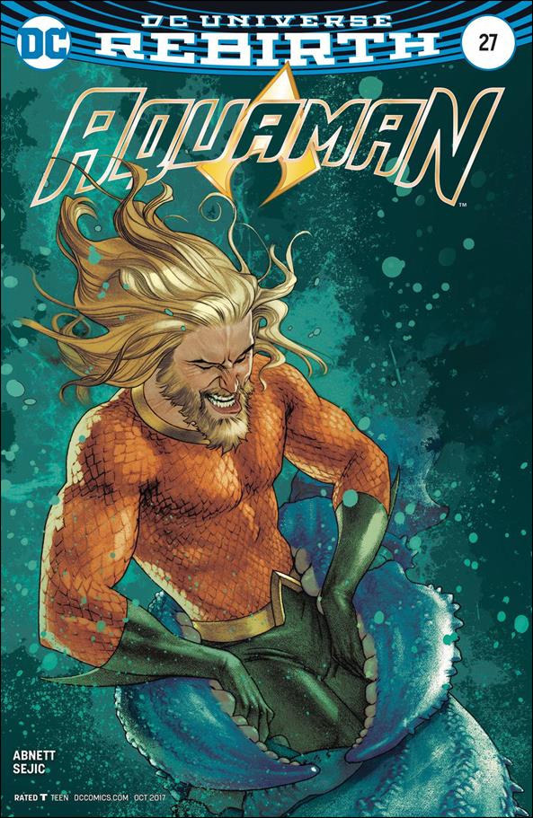 Aquaman (2016) issue 27-B Joshua Middleton Cover