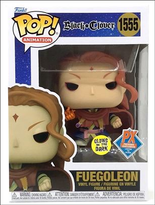 POP! Animation figure 1555 Fuegoleon w/ flame Arm (GITD)