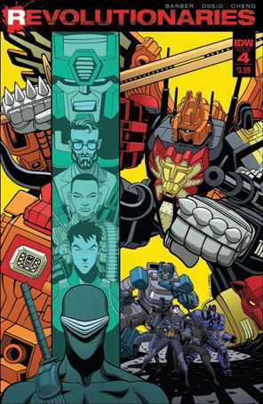 Revolutionaries issue 4 Tradd Moore Cover