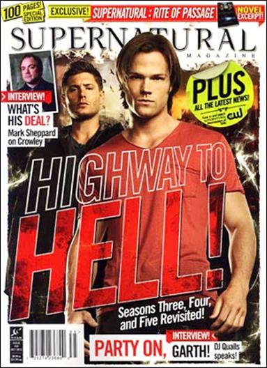Supernatural Official Magazine issue 35 Newsstand Edition