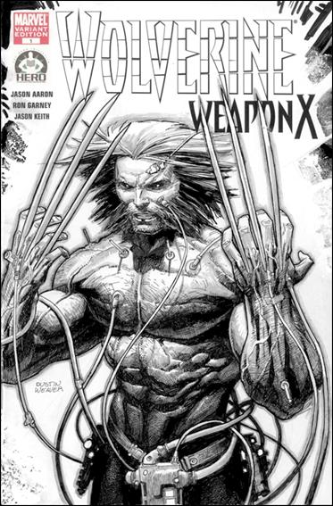 Wolverine: Weapon X 100 (Hero Initiative) Cover Project  issue 8 Dustin Weaver Cover