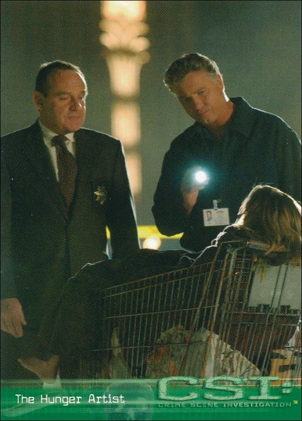 CSI: Crime Scene Investigation - Series One (Base Set) card 46 The Hunger Artist