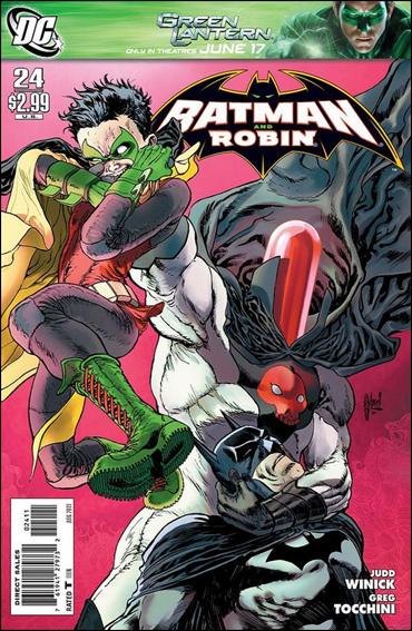 Batman and Robin (2009) issue 24 Guillem March Cover
