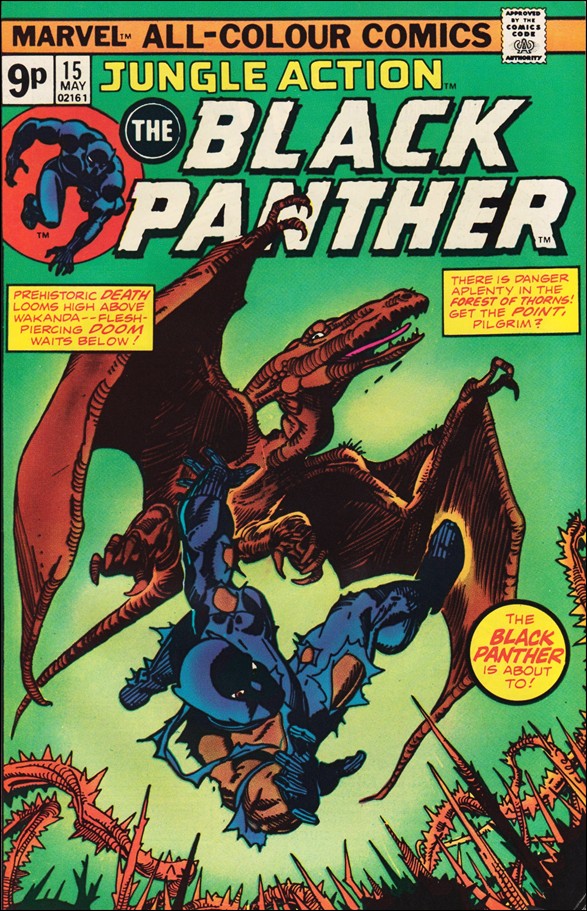 Jungle Action (1972) issue 15-B UK Price Cover