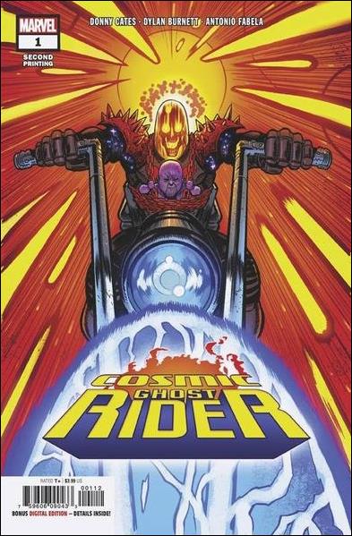 Cosmic Ghost Rider (2018) issue 1-Q Dylan Burnett Cover (2nd Printing)