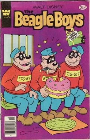Walt Disney the Beagle Boys issue 45-B Whitman Cover