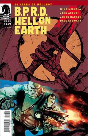 B.P.R.D. Hell on Earth (2012) issue 119 Rafael Albuquerque Cover