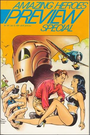 Amazing Heroes issue 145 Issue doubles as AH Preview Special, July 1988