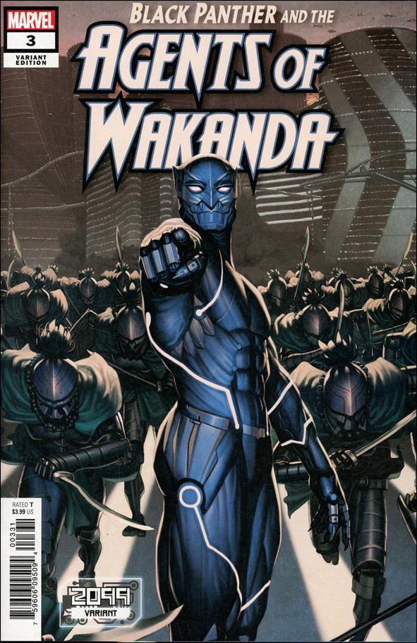 Black Panther and the Agents of Wakanda issue 3-B Rock-He Kim 2099 Cover