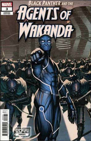 Black Panther and the Agents of Wakanda issue 3-B Rock-He Kim 2099 Cover