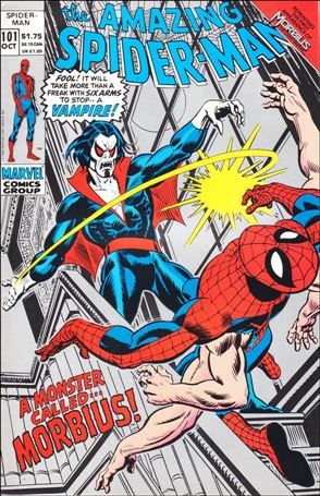 Amazing Spider-Man (1963) issue 101-C Silver Cover (2nd Printing)