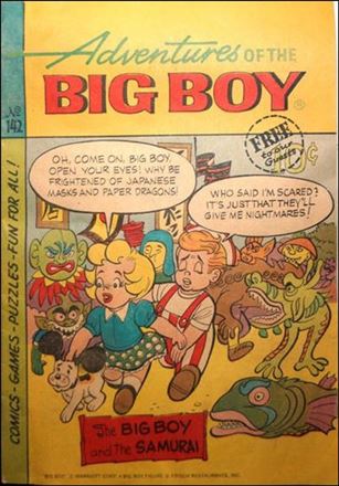 Adventures of the Big Boy issue 142 East Coast Cover