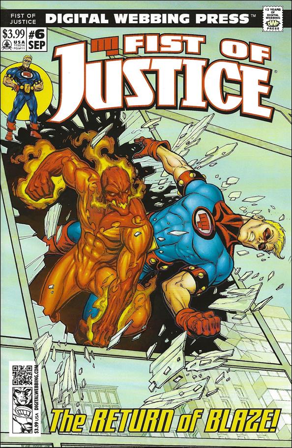 Fist of Justice issue 6 Chad Hardin Cover