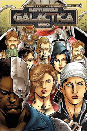 Steampunk Battlestar Galactica: 1880 issue 3 Ardian Syaf Cover