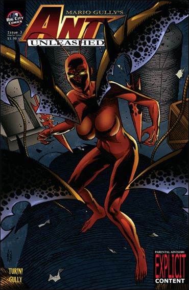 Ant Unleashed issue 3 Marco Turini Cover