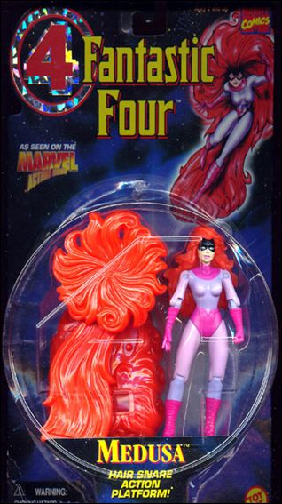 Fantastic Four  figure 26 Medusa (Hair Snare Action Platform)