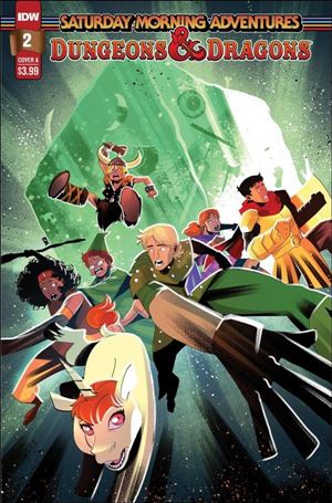 Dungeons & Dragons: Saturday Morning Adventures issue 2 George Kambadais Cover