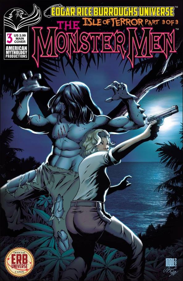 Monster Men: Isle of Terror issue 3 Mike Wolfer Cover