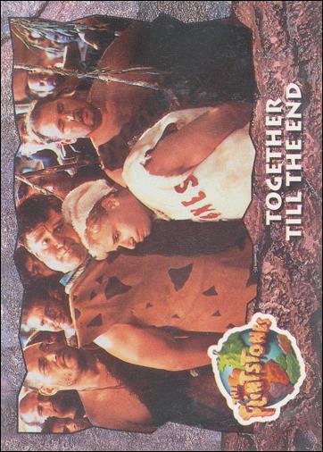 Flintstones: The Movie (Base Set) card 71 Together Till the End