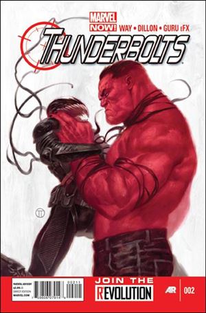 Thunderbolts (2013) issue 2 Julian Totino Tedesco Cover