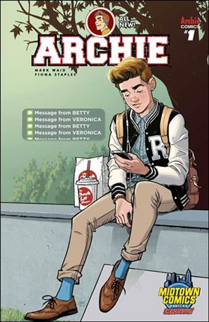 Archie (2015) issue 1-YL Cameron Stewart Midtown Comics Cover