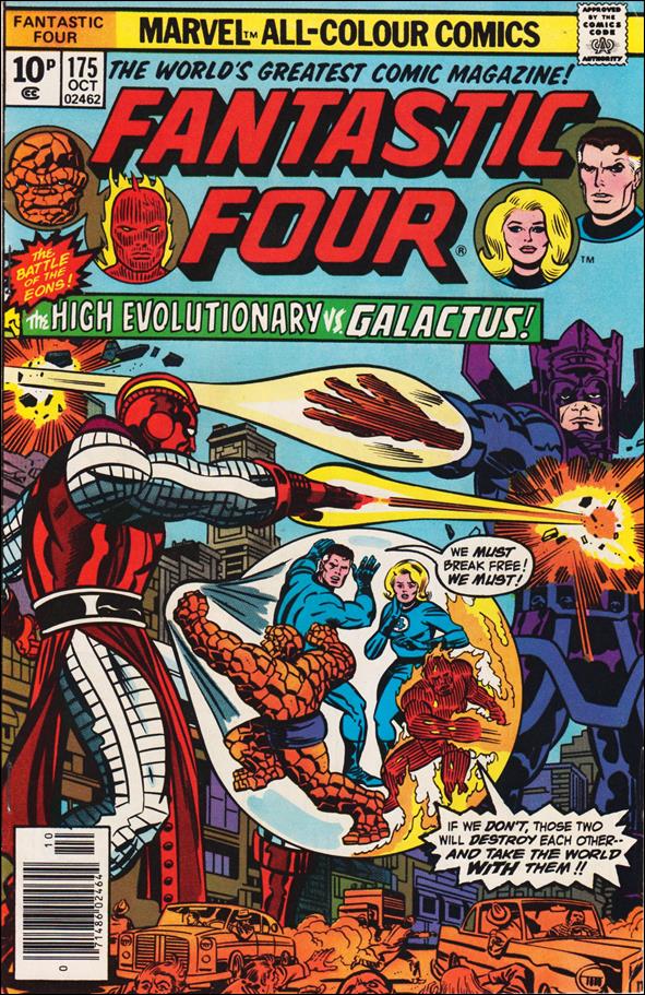 Fantastic Four (1961) issue 175-B UK Price Cover