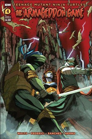 Teenage Mutant Ninja Turtles: The Armageddon Game (9/2022) issue 4 Vincenzo Federici Cover