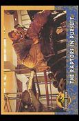 Jurassic Park (Base Set) card 67 The Raptors in Pursuit
