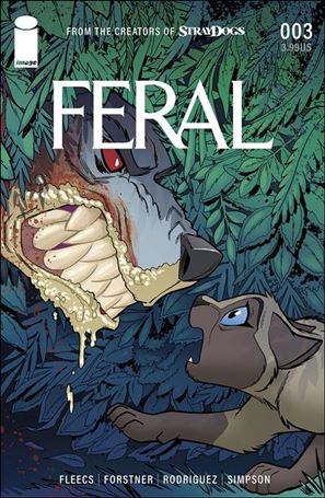 Feral (2024) issue 3 Tony Fleecs Cover