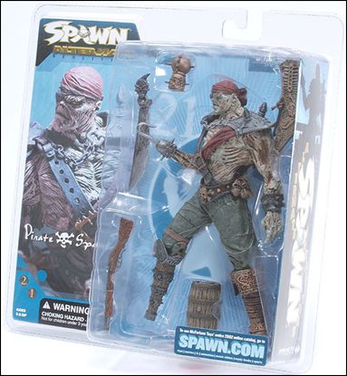 Spawn (Series 21) figure 2 Pirate Spawn